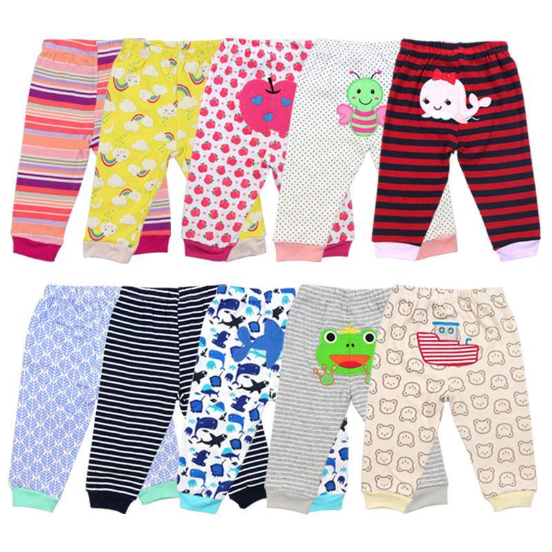 Cotton Baby Leggings with Cartoon Prints - Soft Newborn to Toddler