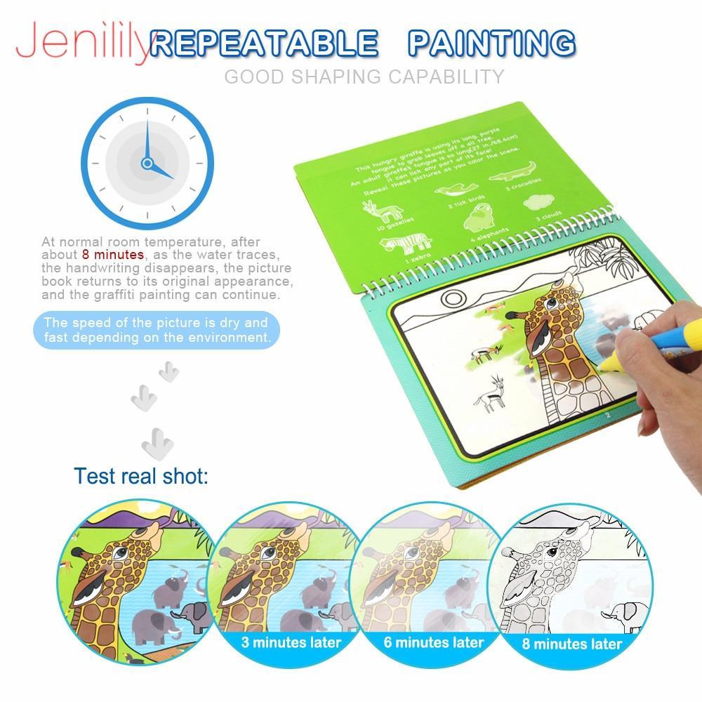 Reusable Magic Water Drawing Book – Mess-Free Kids Painting Board