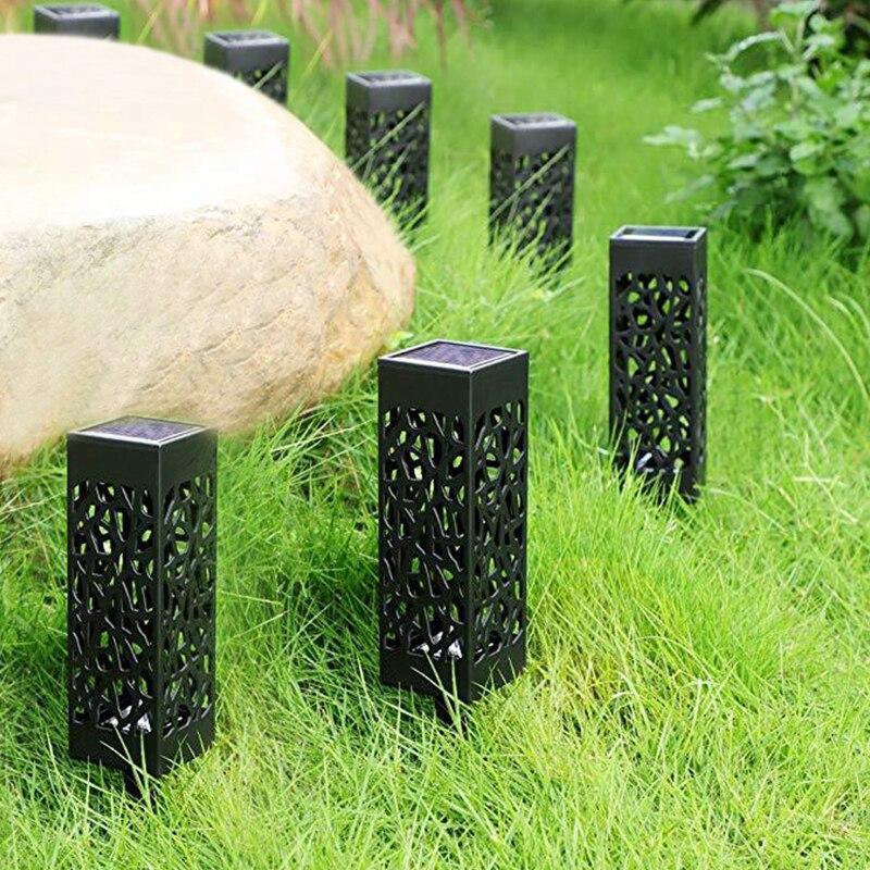 Retro Stainless Steel Waterproof Solar LED Outdoor Pathway Lamp