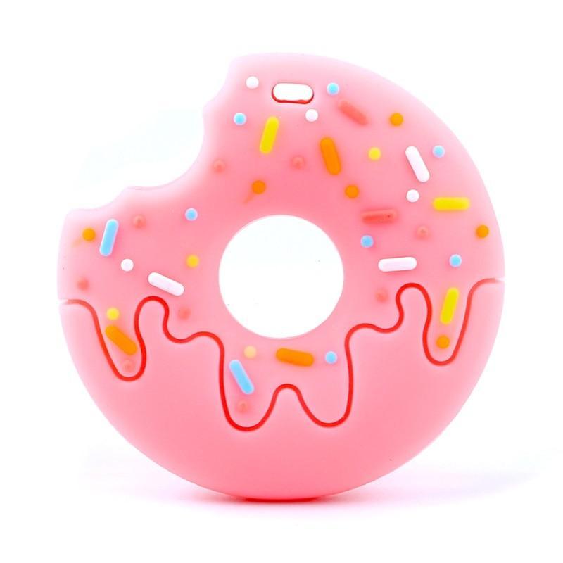 Silicone Raccoon Gingerbread Man Teething Toy for Nursery Decor