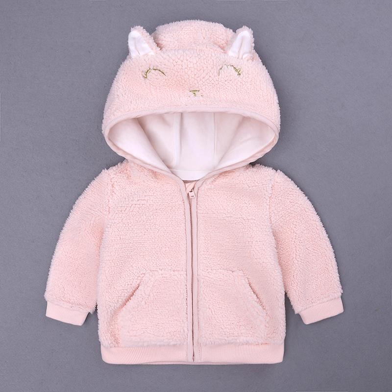 Elegant Lamb Cashmere Infant Coat for Baby Boys and Girls