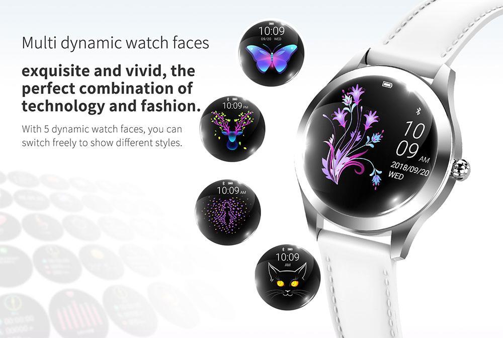 Luxury Pearl Smartwatch - Waterproof Fitness & Health Tracker