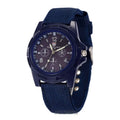 Men's Casual Military Quartz Sport Watch – Soft Nylon Band