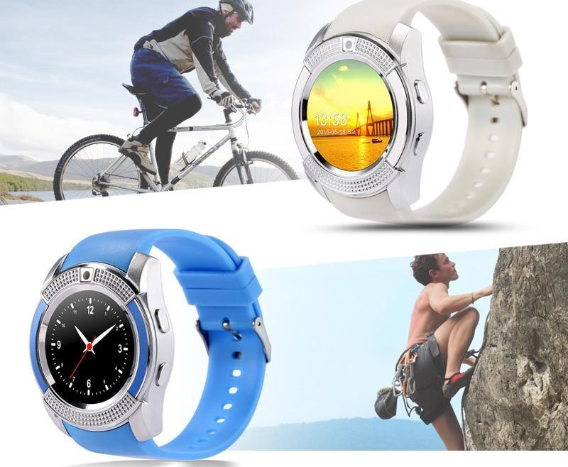 Men's Smart Watch with SIM Slot, Camera, and Heart Rate Monitor