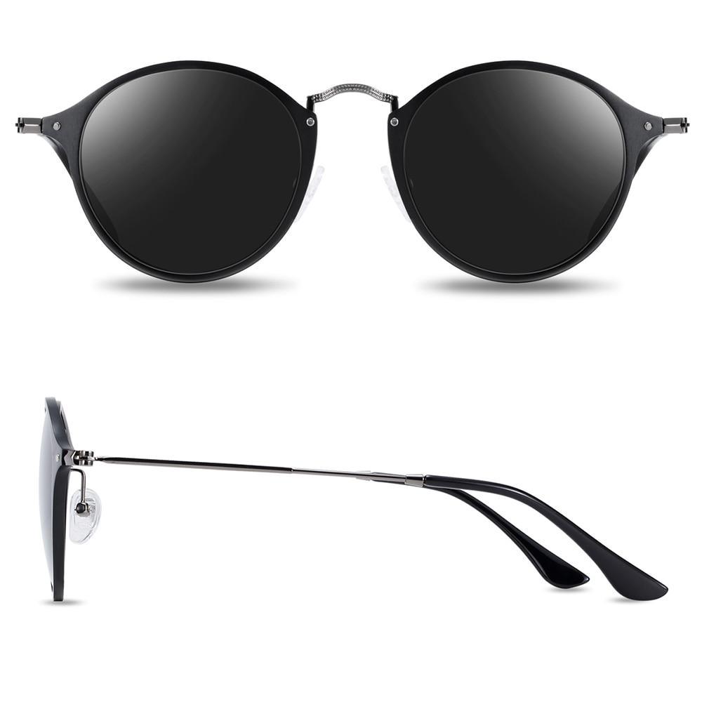 Vintage Steampunk Round Sunglasses Retro UV400 Unisex Shades