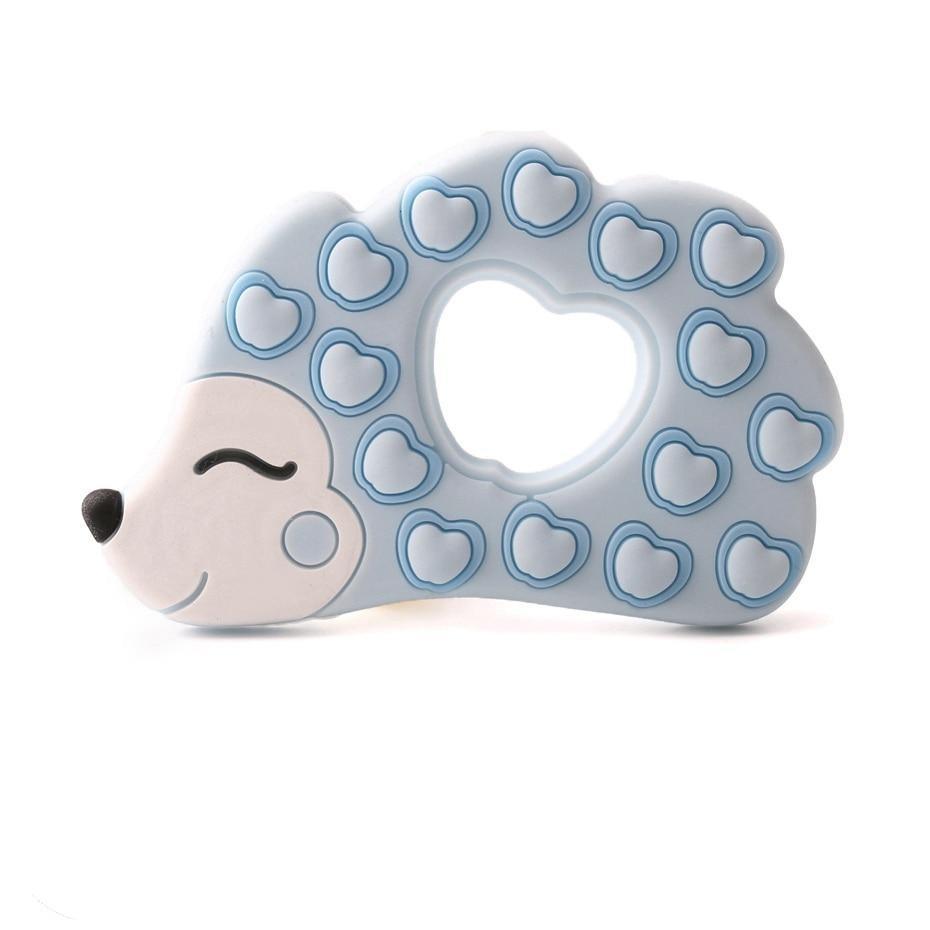 Cartoon Animal Silicone Teether Clip - BPA-Free Pacifier Accessory