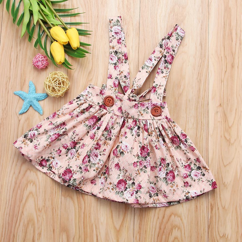Floral Print Tutu Dress for Girls Sleeveless Vintage Lace Party Gown