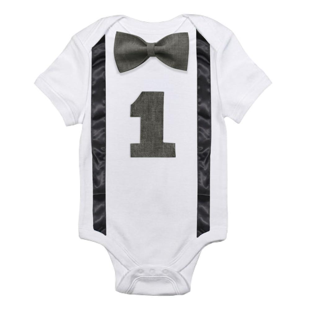 Newborn Baby Bow Romper - Comfortable Cotton Jumpsuit