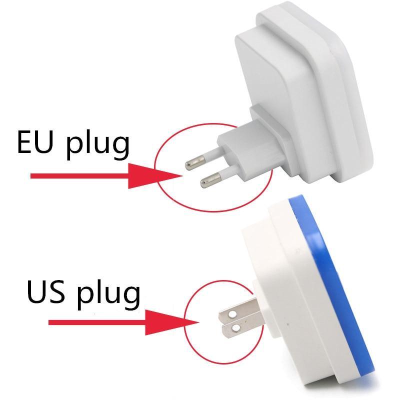 Wireless Motion-Activated LED Night Light Square Lamp