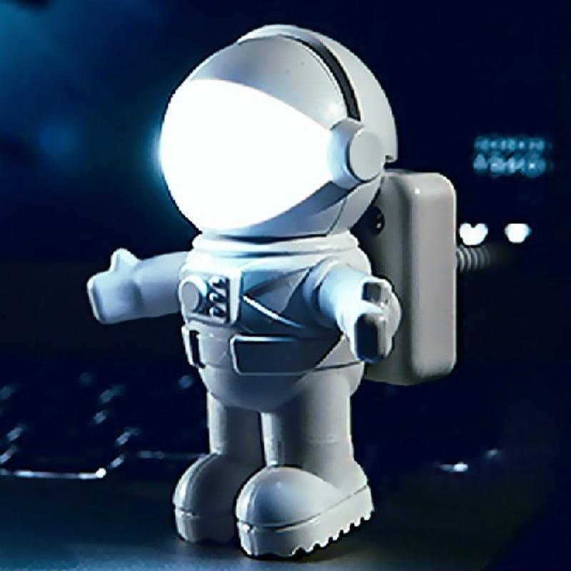 Modern LED Astronaut Desk Lamp with Flexible Gooseneck for Reading