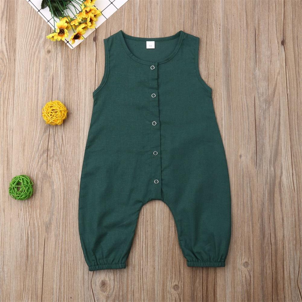 Unisex Corduroy Overall Romper Jumpsuit