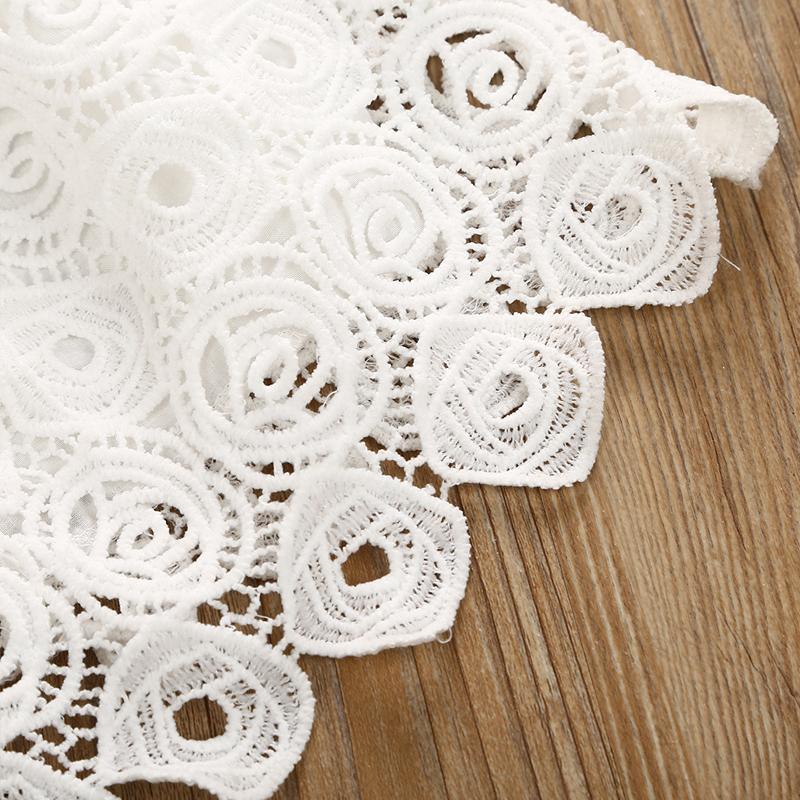 Classic Baby Girls Floral Lace Party Dress with Headband