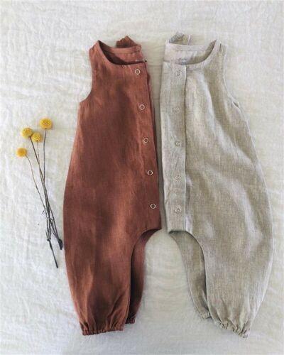 Unisex Corduroy Overall Romper Jumpsuit