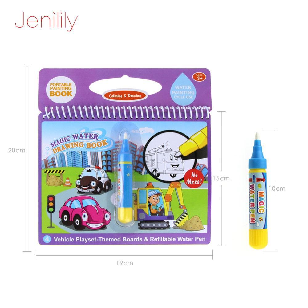 Reusable Magic Water Drawing Book – Mess-Free Kids Painting Board