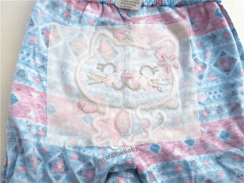 5-Pack Baby Cotton Cartoon Pants, Safari and Star Print Set