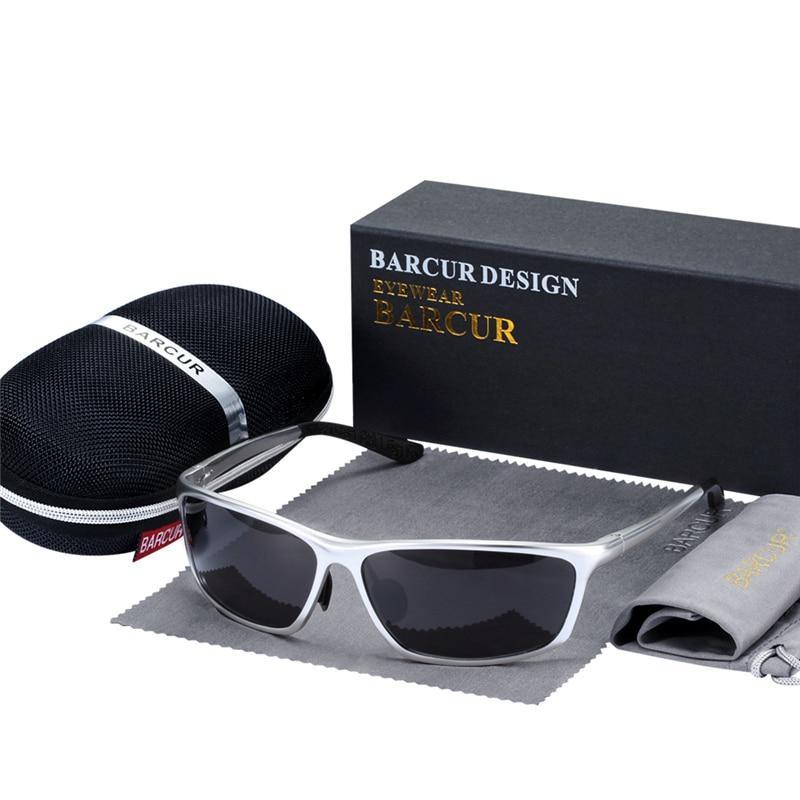 Oversized Square Polarized Sunglasses Modern Retro UV Protection