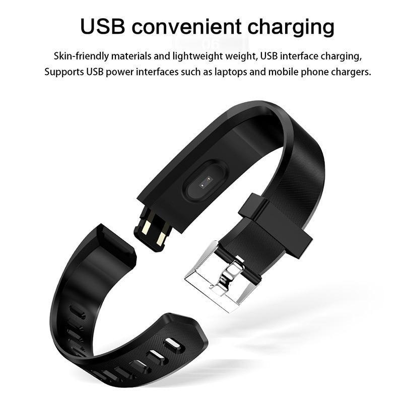 Minimalist Fitness Smartwatch with Heart Rate & Sleep Tracker