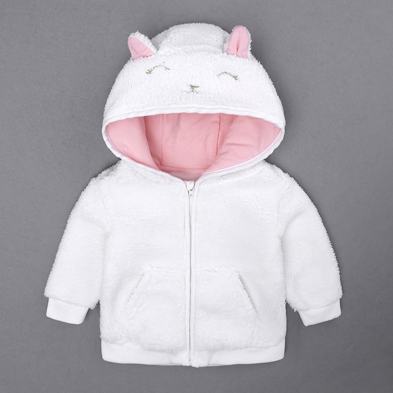 Elegant Lamb Cashmere Infant Coat for Baby Boys and Girls