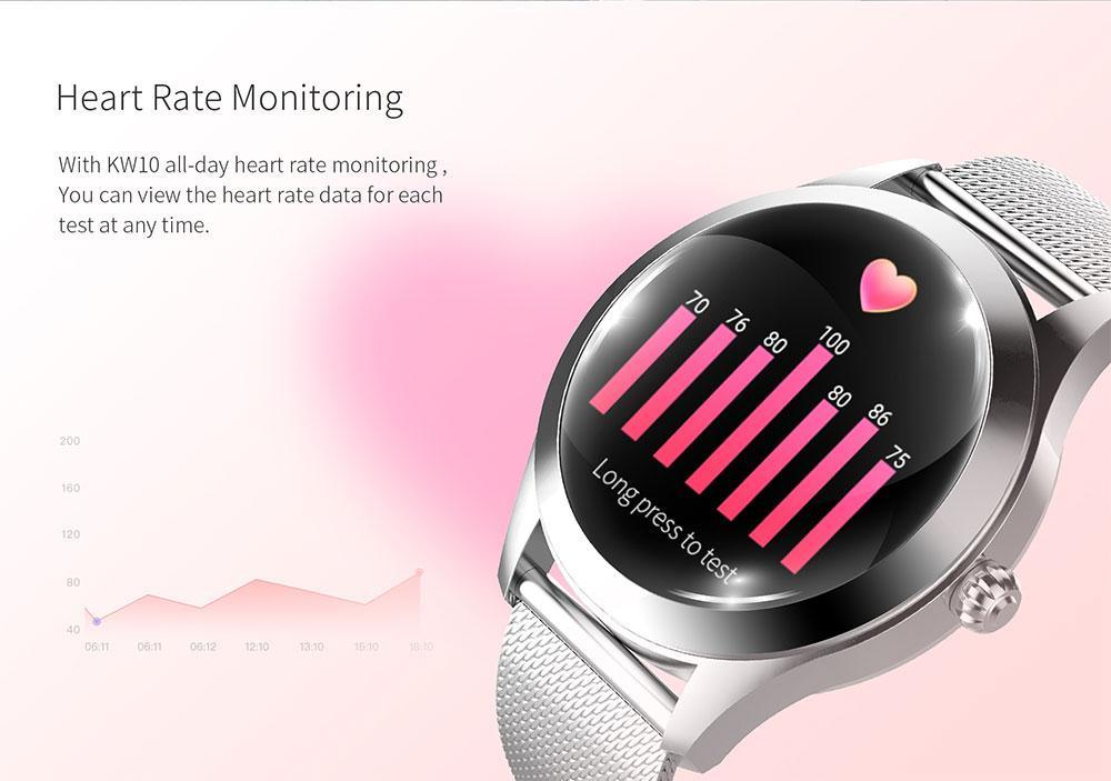 Luxury Pearl Smartwatch - Waterproof Fitness & Health Tracker