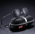 Aluminum Hexagon Polarized Sunglasses for Men and Women