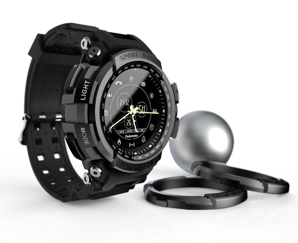 Professional 5ATM Waterproof Smart Watch for iOS and Android