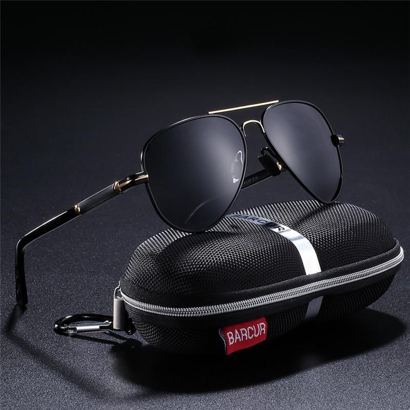 Classic Pilot Polarized Sunglasses for Men UV400 Driving Eyewear