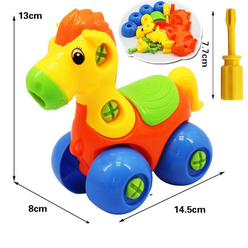 3D Disassembly Motorcycle Puzzle Toy - Educational Kids Building Set