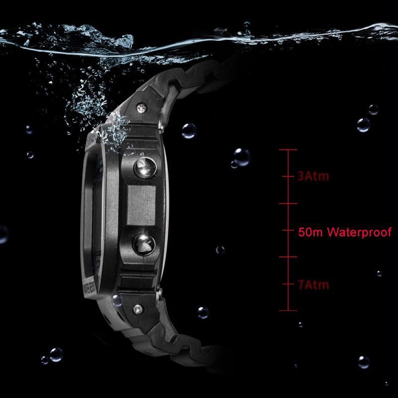 Unisex LED Digital Sports Watch Waterproof Military Tactical Gear