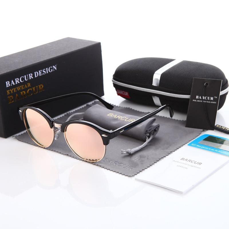 Retro Round Leopard Print Sunglasses with UV400 Protection