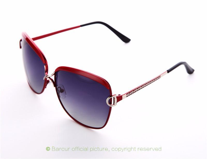 Oversized Gradient Round Cat Eye Sunglasses Modern Vintage
