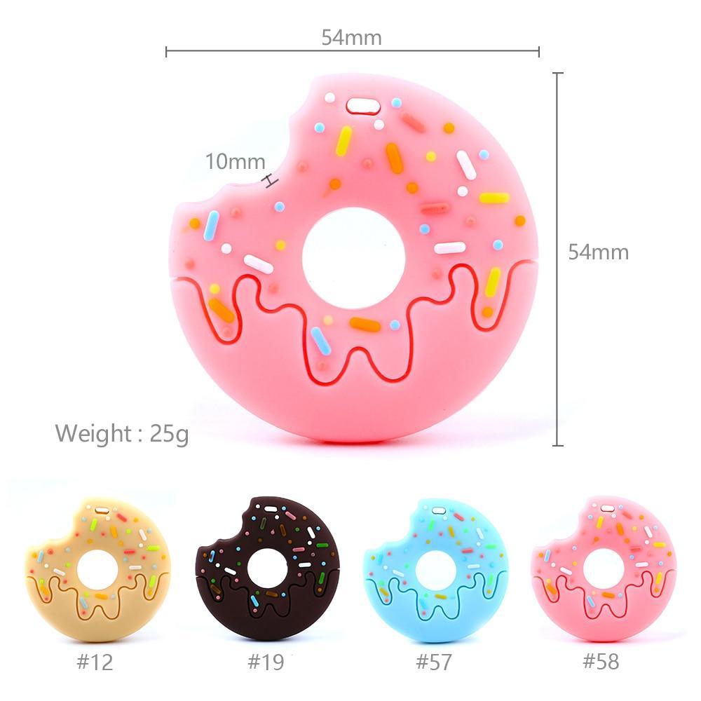 Silicone Raccoon Gingerbread Man Teething Toy for Nursery Decor