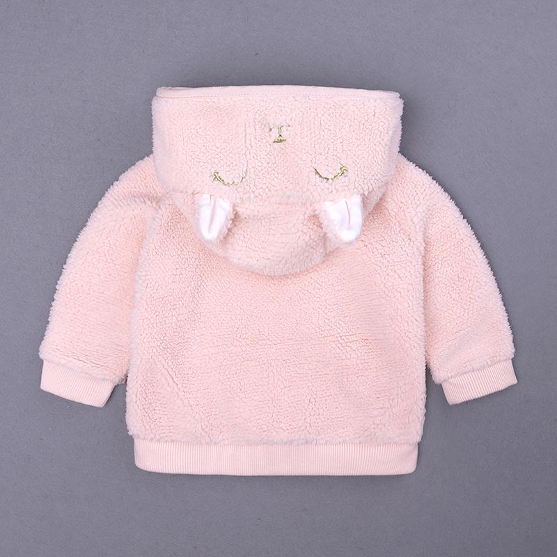 Elegant Lamb Cashmere Infant Coat for Baby Boys and Girls