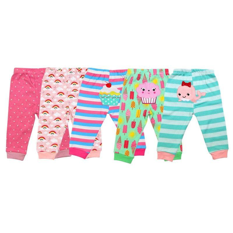 Cotton Baby Leggings with Cartoon Prints - Soft Newborn to Toddler