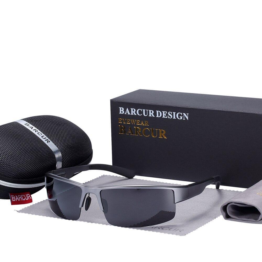 Oversized Square Polarized Retro Sunglasses UV400 Protection