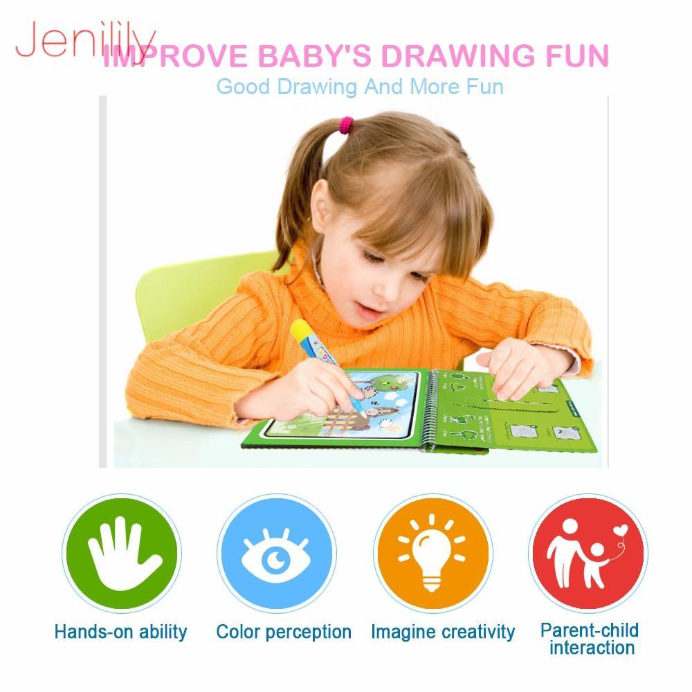 Reusable Magic Water Drawing Book – Mess-Free Kids Painting Board