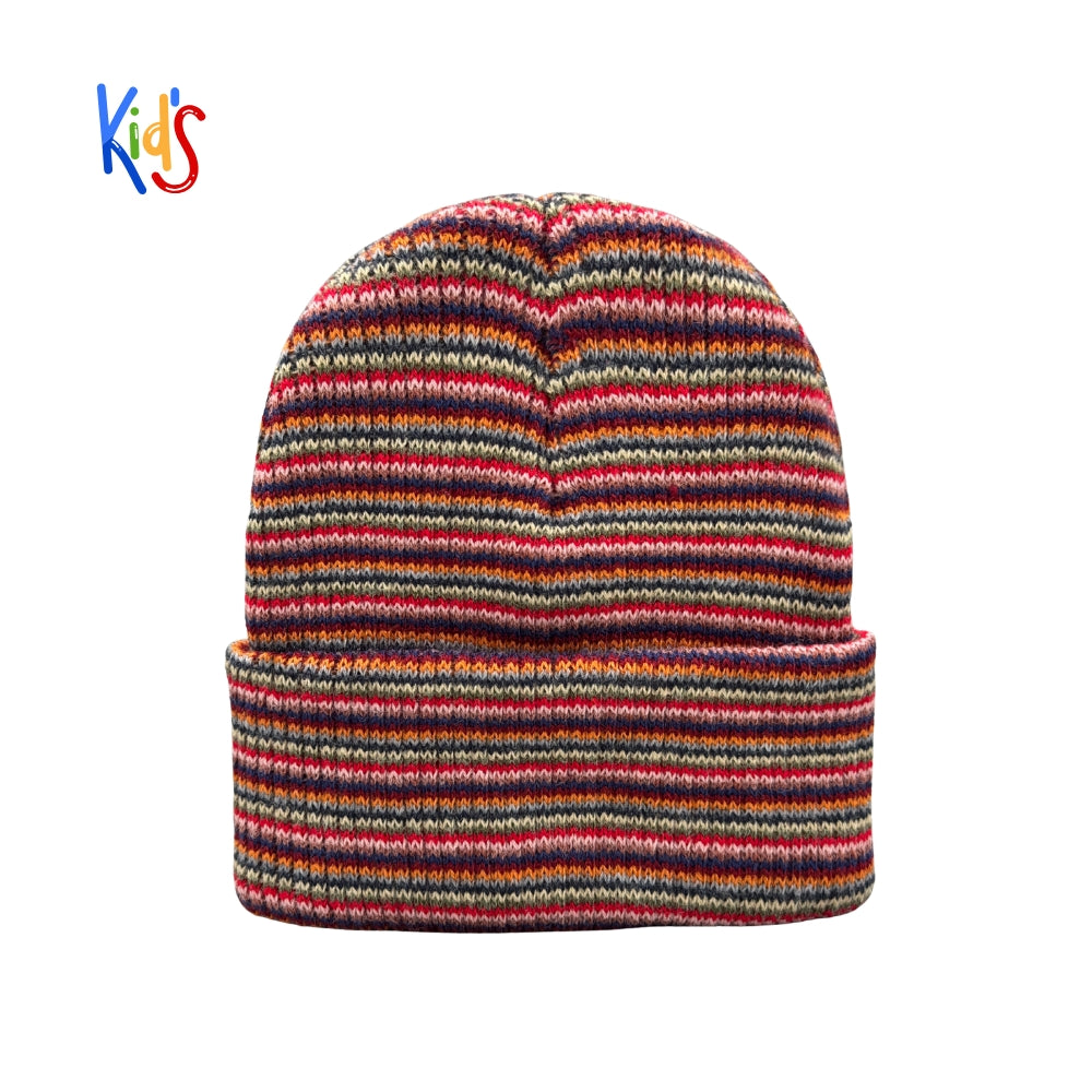 Haakwear Kids Knit Beanie, No Logo. Soft, Warm & Made in USA