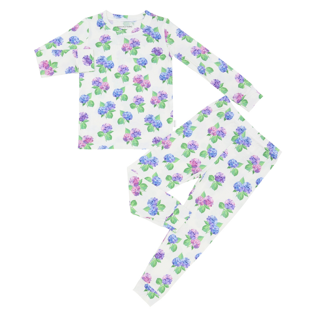 Cape Cod Hydrangea Two-Piece Set