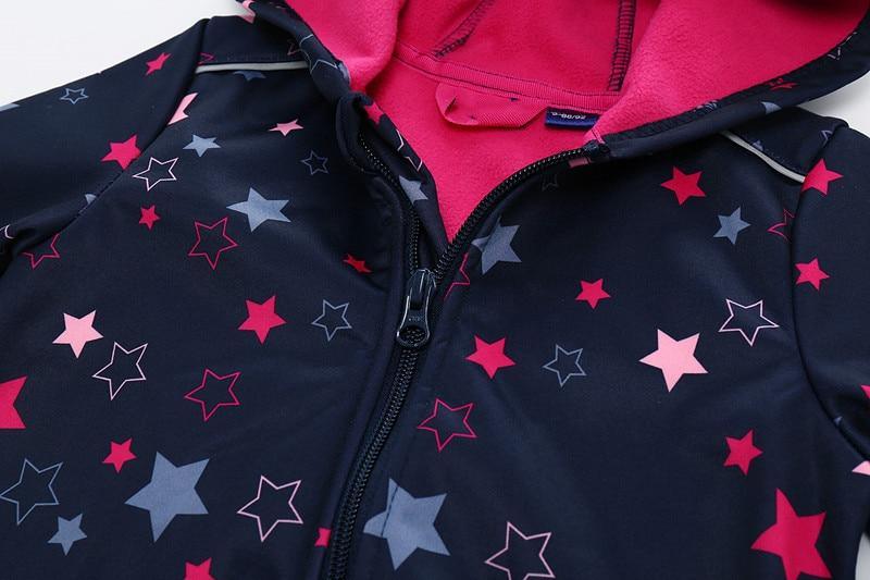 Kids Waterproof Soft Shell Ski Suit with Fleece Lining