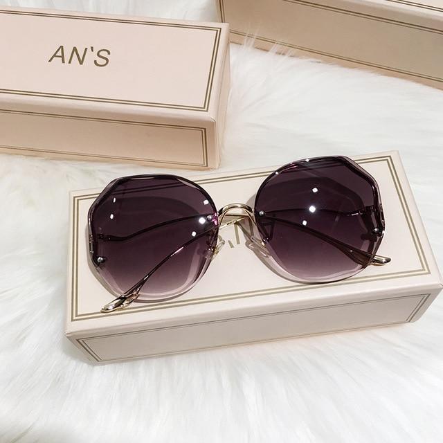 Kids Modern Hexagon Metal Sunglasses with UV400 Protection