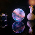 3D Galaxy Moon Lamp Multicolor LED Night Light with Touch Control