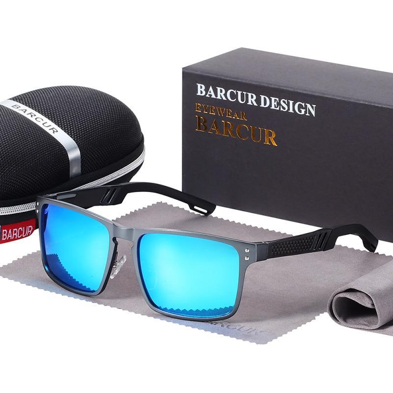 Luxury Black Goggle Sunglasses Business Modern Style UV400