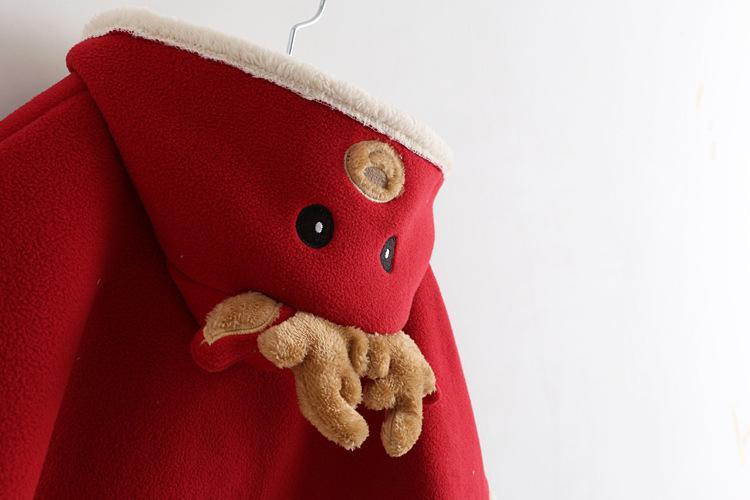 Baby Reindeer Christmas Hooded Vest Coat for Boys and Girls