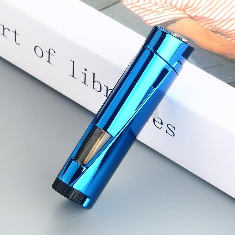 Modern Triple Jet Torch Lighter with Grinding Wheel Ignition