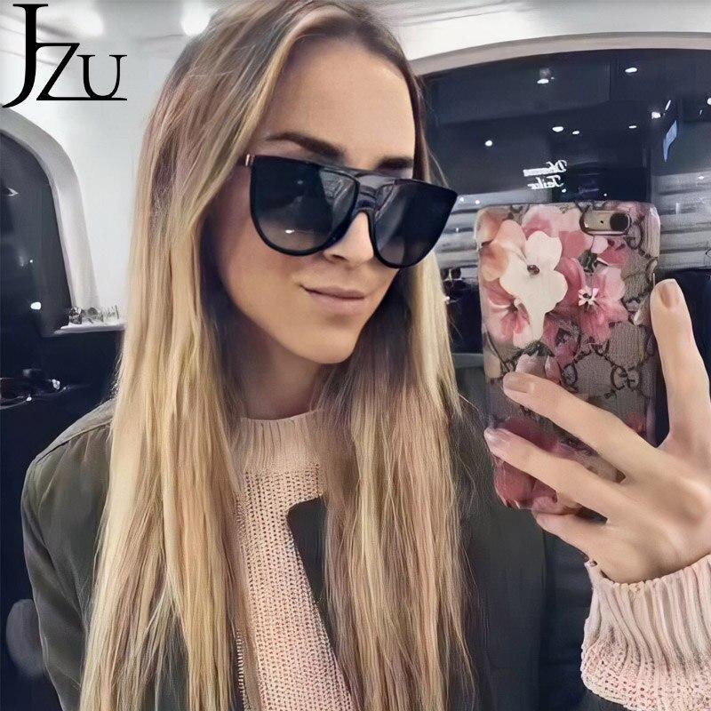 Vintage Retro Oversized Oval Square Sunglasses, UV400 Protection