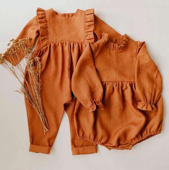 Modern Knitted Cotton Long Sleeve Baby Romper for Autumn