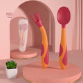 Bendable Silicone Baby Training Spoon for Self-Feeding Toddlers