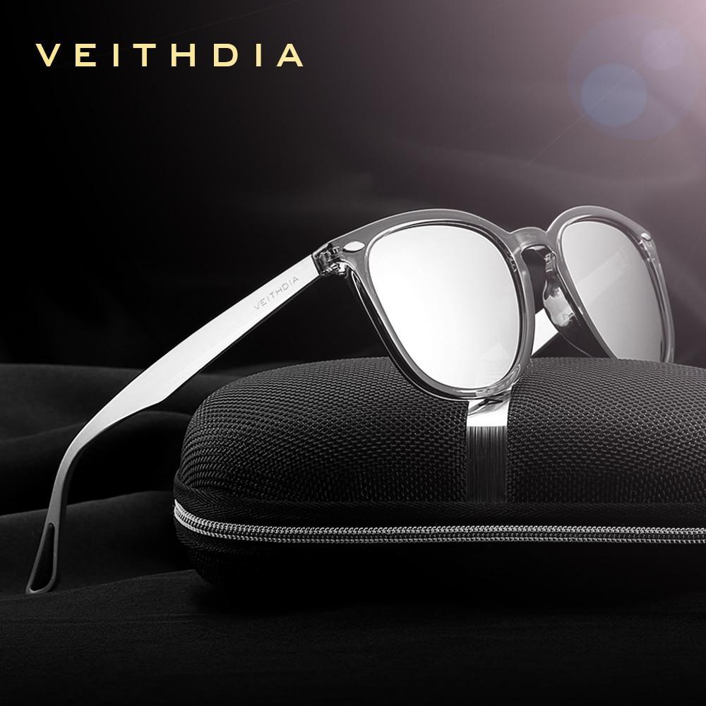 Unisex Photochromic Polarized Sunglasses Aluminum TR90 Frame