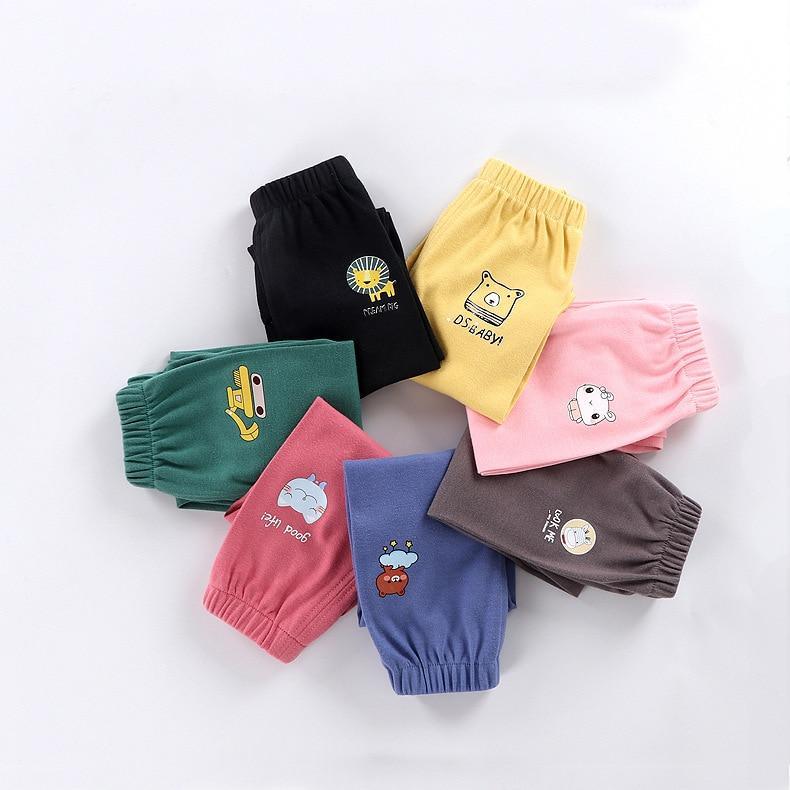 Unisex Solid Color Cotton Winter Pants for Baby and Toddler