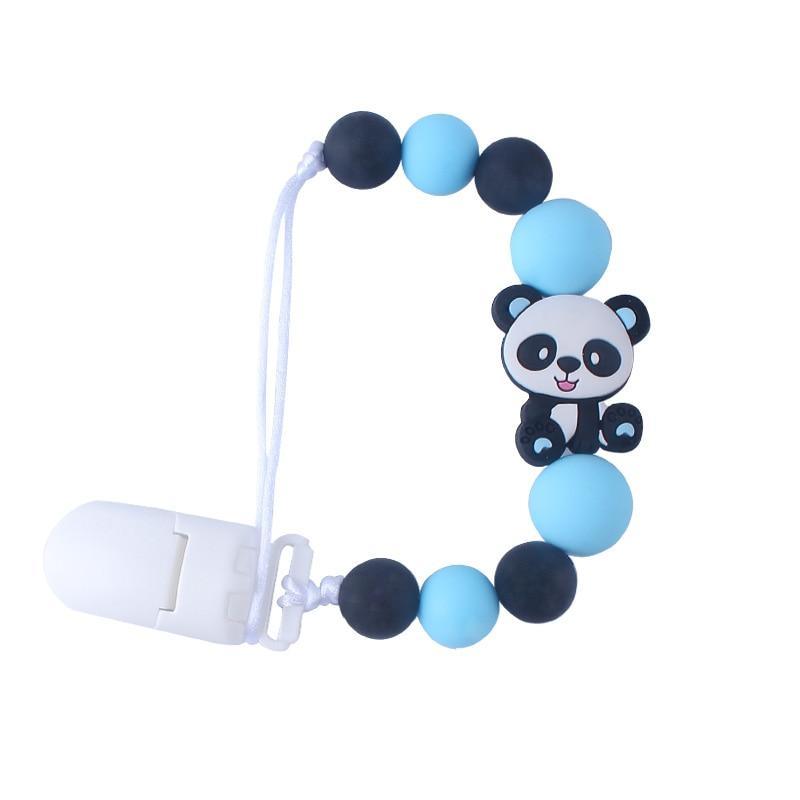 Silicone Koala and Panda Teether Toy for Soothing Baby Gums