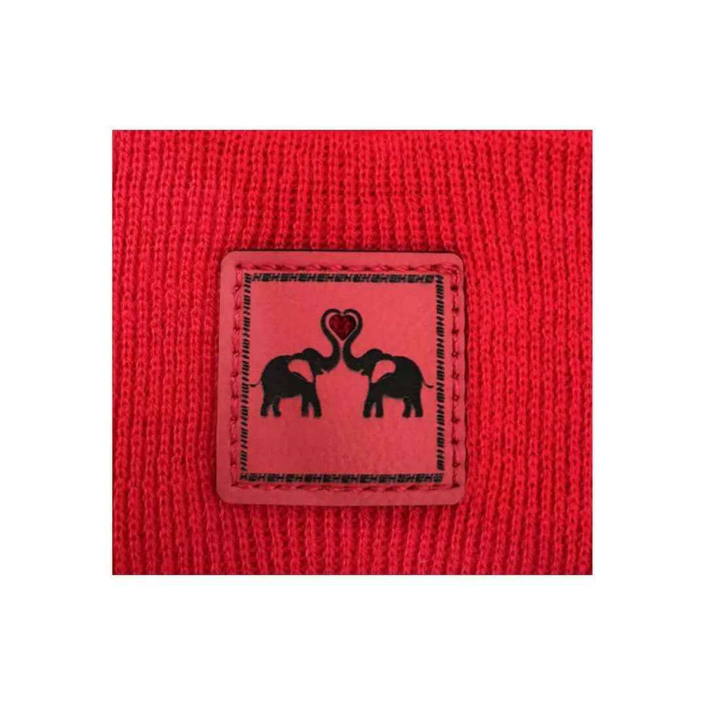 Haakwear Valentine's Day H Stitch Beanie, Elelove Elephants